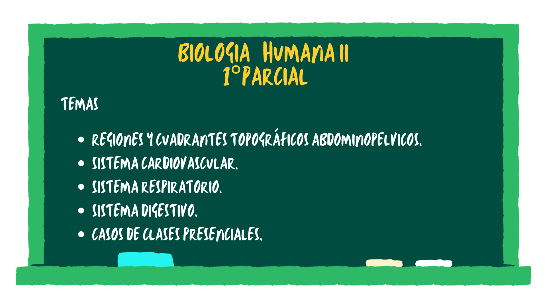 TEMAS DEL 1° PARCIAL